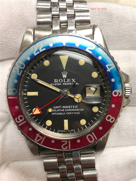 1967 rolex gmt pepsi|rolex gmt master pepsi bezel.